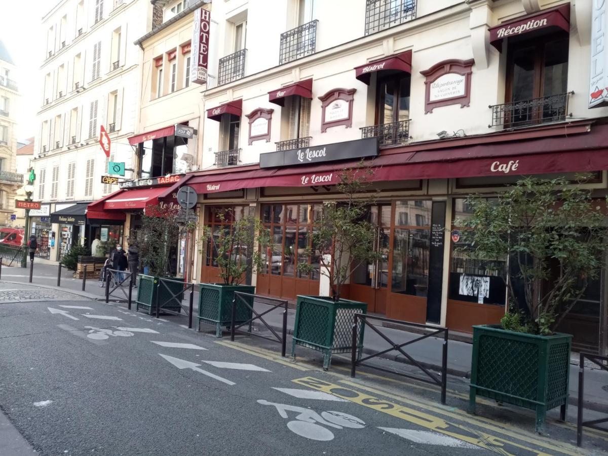Hotel De La Perdrix Rouge Paris Exteriör bild