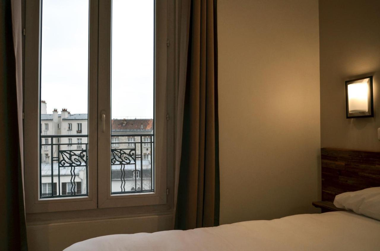 Hotel De La Perdrix Rouge Paris Exteriör bild